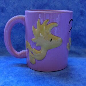 Woodstock "trying to fly" mug